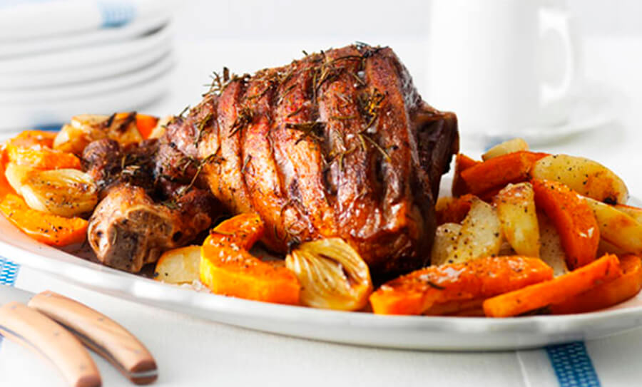 Cordero asado de Carnicería Navacerrada